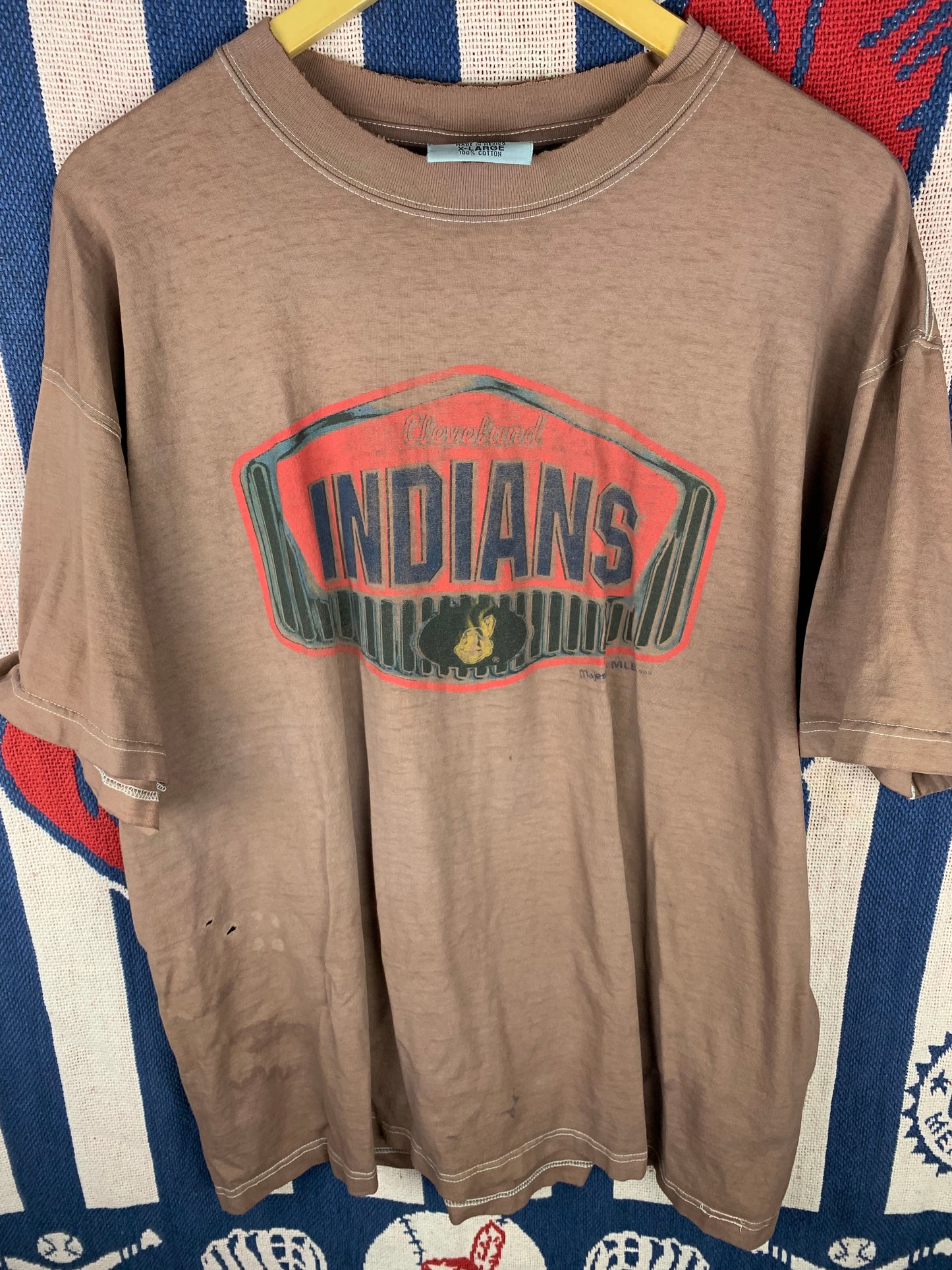 Vintage Majestic Cleveland Indians Shirt(XL)