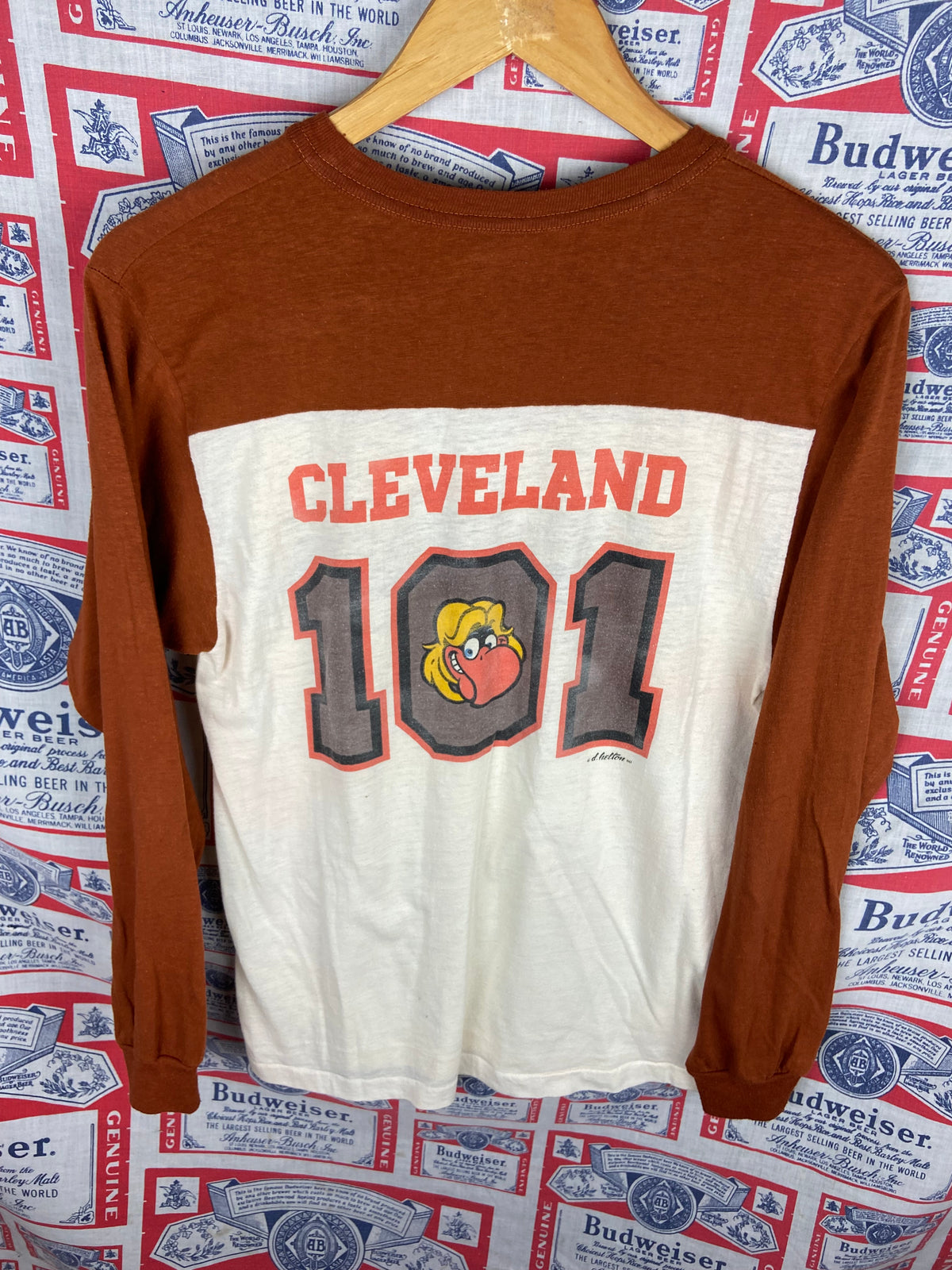 Vintage 1980s Cleveland WMMS Long Sleeve Medium(21”x27”)
