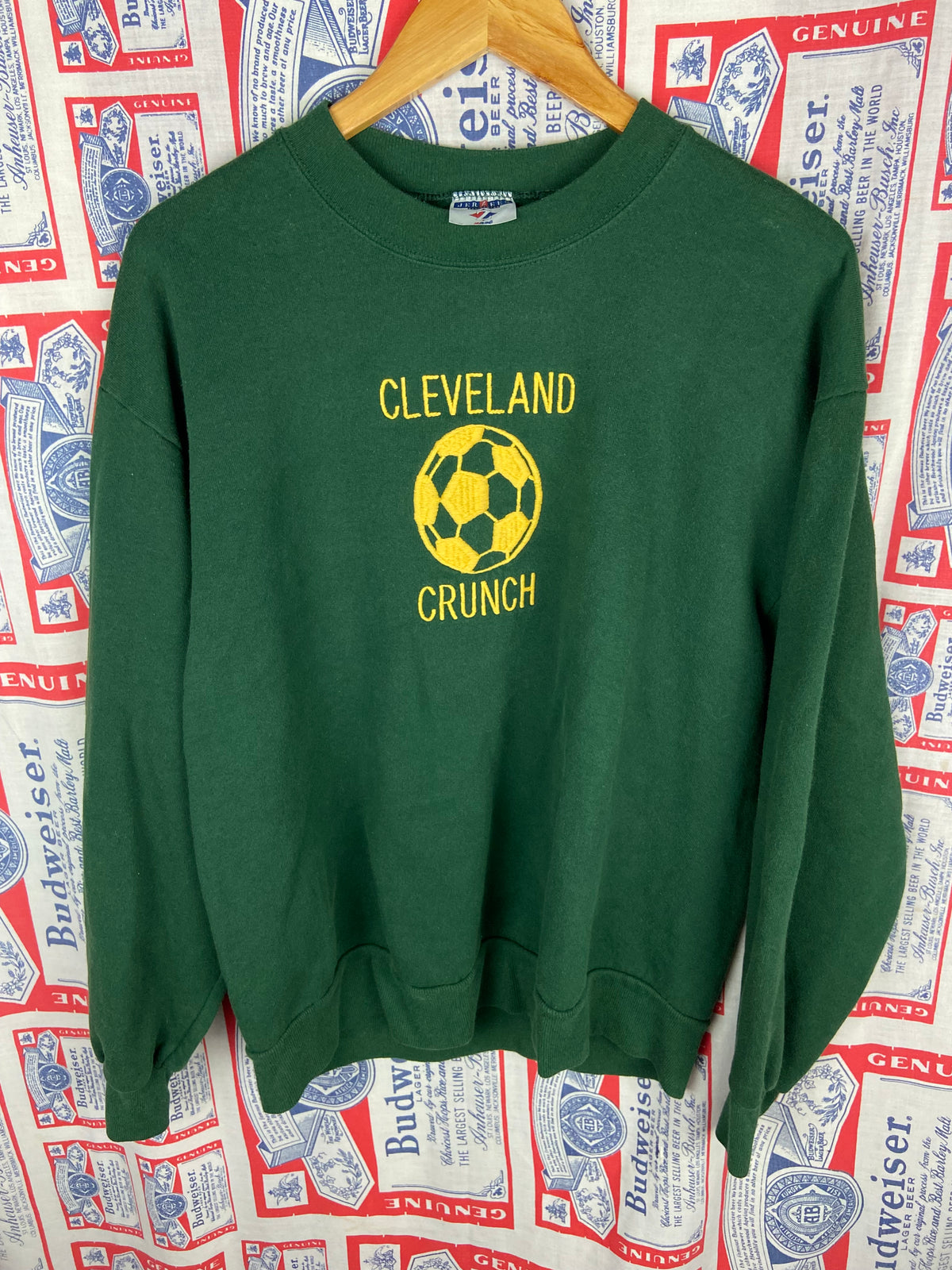 Vintage 1990s Cleveland Crunch Crewneck Medium(24”x26”)