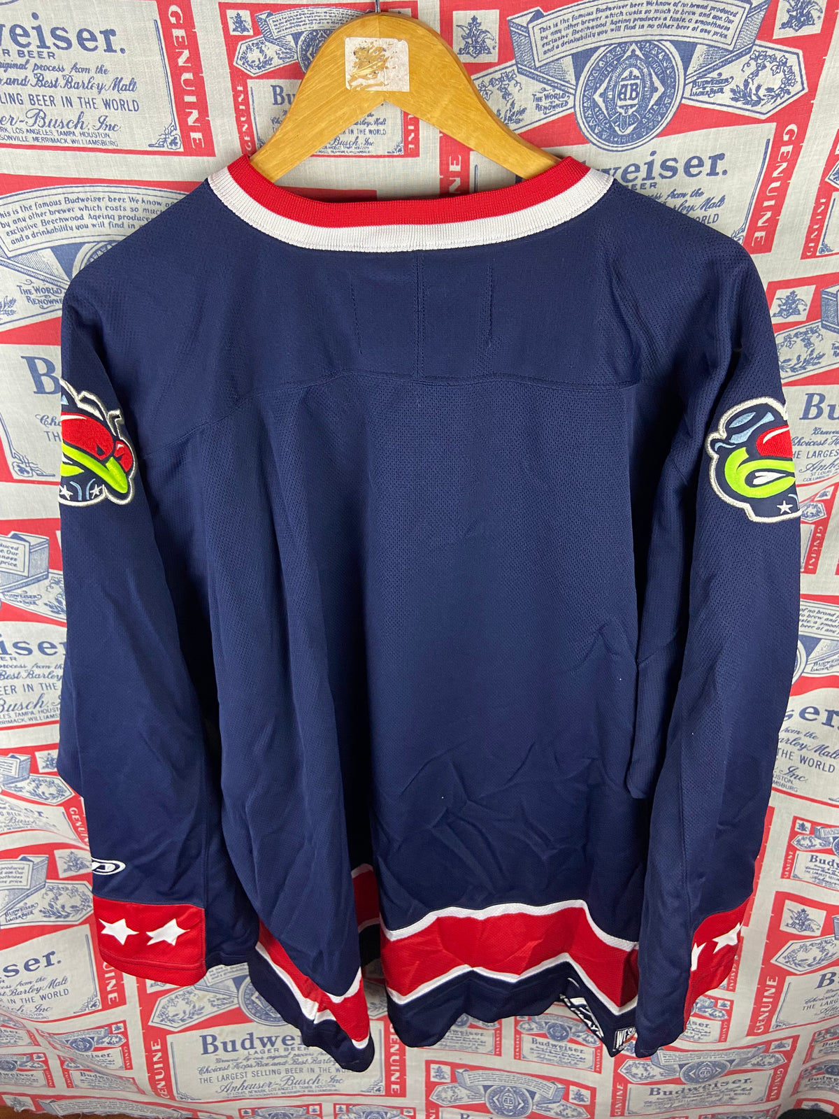 Vintage 1999-2000 Pro Player Columbus Blue Jackets Jersey NWT XXL(31”x34”)